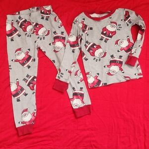 Carters Santa PJs 4T